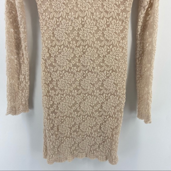 Reynah Lace Detail Dress Long Sleeve Mini - Picture 6 of 7